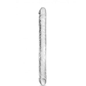 Dildo Doble Transparente 44 Cm