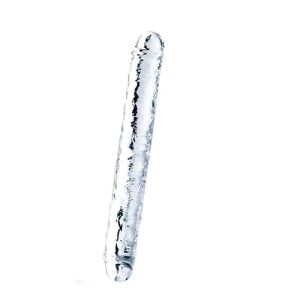 Dildo Doble Flawless Clear Transparente