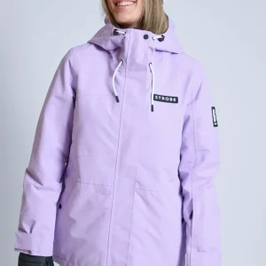 Aura Chaqueta de esquí Pale Violet – Mujer – Old logo