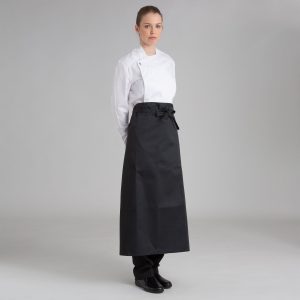 Delantal de cocina francés negro (92x92cm) SAGER – OFERTA 2X1