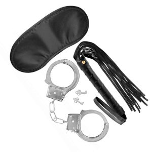 Kit Látigo, Antifaz y Esposas