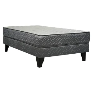 Cama Europea Apolo Black 1.5 Plazas Celta
