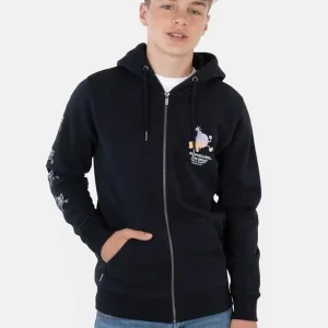 POLERON FULLZIPPER INFANTIL 6O202 NEGRO RIP CURL