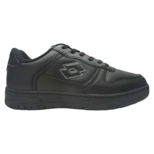ZAPATILLA ESCOLAR JUVENIL VENETO NEGRO LOTTO
