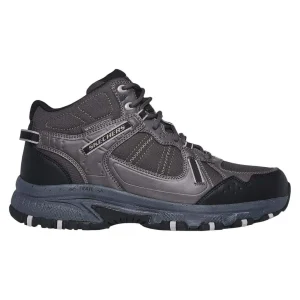 BOTIN OUTDOOR HOMBRE HILLCREST BR-BK SKECHERS