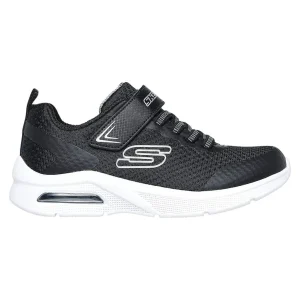ZAPATILLA NIÑO MICROSPEC MAX VAPTIX NEGRO SKECHERS