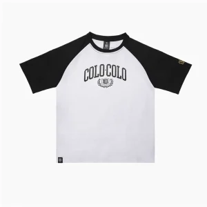 Polera Colo Colo Urbano Centenario Mujer Bi Color