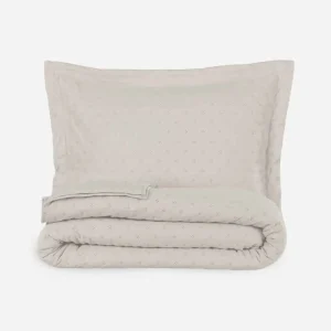 Quilt 2 Plazas Microfibra Taupe Cic