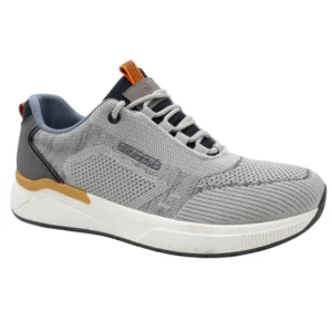 Zapatilla Hombre Skaters Active Run Gris Sintético