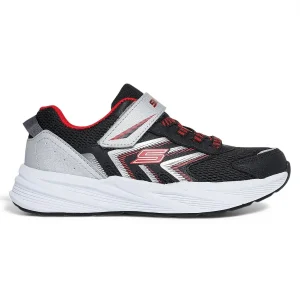 Zapatilla Niño Microspec Tread Bksr Skechers