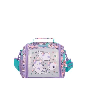 Lonchera térmica Break 3.0 gatos Lila Xtrem