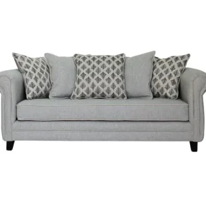 Sofa Provenza 3C Gris Claro Barra Design