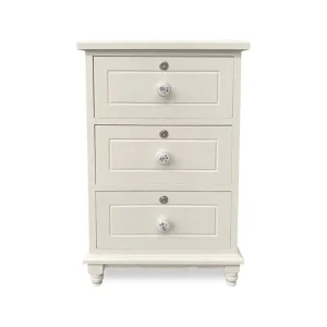 VELADOR G996-3W 3C/LLAVE LACADO BLANCO 056031 SORENTO