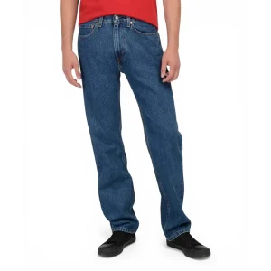 Jeans Hombre 505 Regular Azul Oscuro Recto Levis